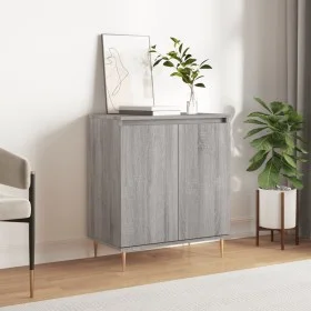 Sonoma Sideboard aus grauem Sperrholz 60x35x70 cm von vidaXL, Sideboards - Ref: Foro24-827154, Preis: 60,45 €, Rabatt: %