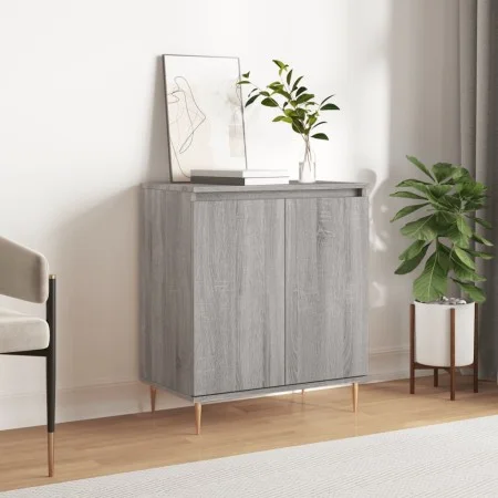 Sonoma Sideboard aus grauem Sperrholz 60x35x70 cm von vidaXL, Sideboards - Ref: Foro24-827154, Preis: 60,45 €, Rabatt: %