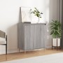 Aparador de madera contrachapada gris Sonoma 60x35x70 cm de vidaXL, Aparadores - Ref: Foro24-827154, Precio: 61,23 €, Descuen...