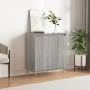 Sonoma Sideboard aus grauem Sperrholz 60x35x70 cm von vidaXL, Sideboards - Ref: Foro24-827154, Preis: 60,45 €, Rabatt: %