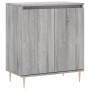 Aparador de madera contrachapada gris Sonoma 60x35x70 cm de vidaXL, Aparadores - Ref: Foro24-827154, Precio: 61,23 €, Descuen...