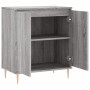 Aparador de madera contrachapada gris Sonoma 60x35x70 cm de vidaXL, Aparadores - Ref: Foro24-827154, Precio: 61,23 €, Descuen...