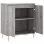 Sonoma Sideboard aus grauem Sperrholz 60x35x70 cm von vidaXL, Sideboards - Ref: Foro24-827154, Preis: 60,45 €, Rabatt: %