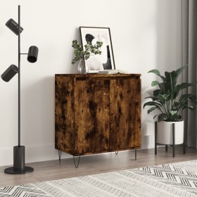 Sperrholz Sideboard geräucherte Eiche Farbe 60x35x70 cm von vidaXL, Sideboards - Ref: Foro24-827161, Preis: 66,62 €, Rabatt: %
