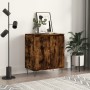 Sperrholz Sideboard geräucherte Eiche Farbe 60x35x70 cm von vidaXL, Sideboards - Ref: Foro24-827161, Preis: 66,62 €, Rabatt: %