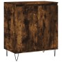 Sperrholz Sideboard geräucherte Eiche Farbe 60x35x70 cm von vidaXL, Sideboards - Ref: Foro24-827161, Preis: 66,62 €, Rabatt: %