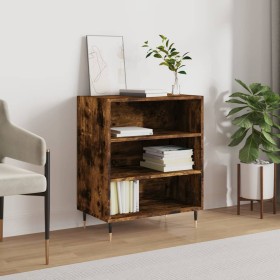 Sideboard aus geräuchertem Eichenholzwerkstoff, 57 x 35 x 70 cm von vidaXL, Sideboards - Ref: Foro24-827129, Preis: 49,88 €, ...