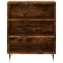 Sideboard aus geräuchertem Eichenholzwerkstoff, 57 x 35 x 70 cm von vidaXL, Sideboards - Ref: Foro24-827129, Preis: 49,26 €, ...