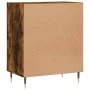 Sideboard aus geräuchertem Eichenholzwerkstoff, 57 x 35 x 70 cm von vidaXL, Sideboards - Ref: Foro24-827129, Preis: 49,26 €, ...