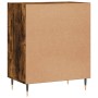 Sideboard aus geräuchertem Eichenholzwerkstoff, 57 x 35 x 70 cm von vidaXL, Sideboards - Ref: Foro24-827129, Preis: 49,88 €, ...