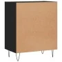 Aparador madera de ingeniería negro 57x35x70 cm de vidaXL, Aparadores - Ref: Foro24-827133, Precio: 49,71 €, Descuento: %