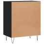 Schwarzes Sideboard aus Holzwerkstoff, 57 x 35 x 70 cm von vidaXL, Sideboards - Ref: Foro24-827133, Preis: 50,31 €, Rabatt: %