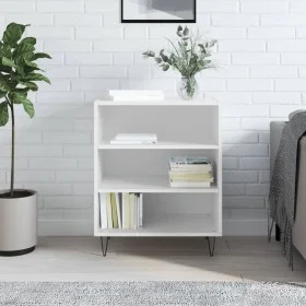 Glossy white engineered wood sideboard 57x35x70 cm by vidaXL, Sideboards - Ref: Foro24-827134, Price: 52,31 €, Discount: %