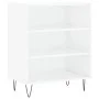 Hochglanzweißes Sideboard aus Holzwerkstoff, 57 x 35 x 70 cm von vidaXL, Sideboards - Ref: Foro24-827134, Preis: 52,31 €, Rab...