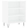 Hochglanzweißes Sideboard aus Holzwerkstoff, 57 x 35 x 70 cm von vidaXL, Sideboards - Ref: Foro24-827134, Preis: 52,94 €, Rab...