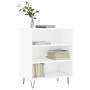 Hochglanzweißes Sideboard aus Holzwerkstoff, 57 x 35 x 70 cm von vidaXL, Sideboards - Ref: Foro24-827134, Preis: 52,94 €, Rab...