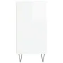 Glossy white engineered wood sideboard 57x35x70 cm by vidaXL, Sideboards - Ref: Foro24-827134, Price: 52,31 €, Discount: %