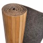 Biombo divisor bambú natural 250x165 cm