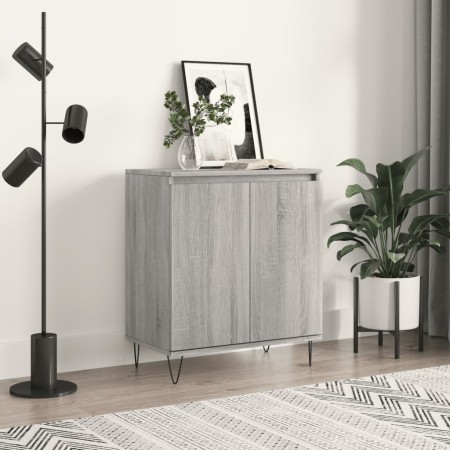 Aparador de madera contrachapada gris Sonoma 60x35x70 cm de vidaXL, Aparadores - Ref: Foro24-827162, Precio: 76,39 €, Descuen...