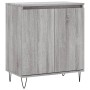 Aparador de madera contrachapada gris Sonoma 60x35x70 cm de vidaXL, Aparadores - Ref: Foro24-827162, Precio: 76,39 €, Descuen...