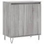 Aparador de madera contrachapada gris Sonoma 60x35x70 cm de vidaXL, Aparadores - Ref: Foro24-827162, Precio: 72,44 €, Descuen...