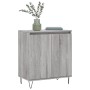 Aparador de madera contrachapada gris Sonoma 60x35x70 cm de vidaXL, Aparadores - Ref: Foro24-827162, Precio: 76,39 €, Descuen...