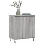 Aparador de madera contrachapada gris Sonoma 60x35x70 cm de vidaXL, Aparadores - Ref: Foro24-827162, Precio: 72,44 €, Descuen...