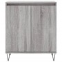 Aparador de madera contrachapada gris Sonoma 60x35x70 cm de vidaXL, Aparadores - Ref: Foro24-827162, Precio: 76,39 €, Descuen...