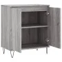 Aparador de madera contrachapada gris Sonoma 60x35x70 cm de vidaXL, Aparadores - Ref: Foro24-827162, Precio: 72,44 €, Descuen...