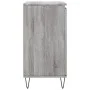 Aparador de madera contrachapada gris Sonoma 60x35x70 cm de vidaXL, Aparadores - Ref: Foro24-827162, Precio: 72,44 €, Descuen...