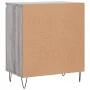 Aparador de madera contrachapada gris Sonoma 60x35x70 cm de vidaXL, Aparadores - Ref: Foro24-827162, Precio: 72,44 €, Descuen...