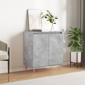 Concrete gray plywood sideboard 60x35x70 cm by vidaXL, Sideboards - Ref: Foro24-827152, Price: 60,19 €, Discount: %