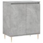 Betongraues Sperrholz-Sideboard 60x35x70 cm von vidaXL, Sideboards - Ref: Foro24-827152, Preis: 60,98 €, Rabatt: %