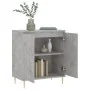 Betongraues Sperrholz-Sideboard 60x35x70 cm von vidaXL, Sideboards - Ref: Foro24-827152, Preis: 60,19 €, Rabatt: %