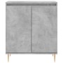 Betongraues Sperrholz-Sideboard 60x35x70 cm von vidaXL, Sideboards - Ref: Foro24-827152, Preis: 60,98 €, Rabatt: %