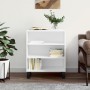 Aparador madera de ingeniería blanco 57x35x70 cm de vidaXL, Aparadores - Ref: Foro24-827140, Precio: 47,87 €, Descuento: %