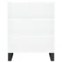 Engineered wood white sideboard 57x35x70 cm by vidaXL, Sideboards - Ref: Foro24-827140, Price: 47,40 €, Discount: %