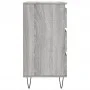 Sonoma gray plywood sideboard 60x35x70 cm by vidaXL, Sideboards - Ref: Foro24-827186, Price: 76,31 €, Discount: %