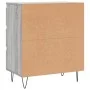 Sonoma graues Sperrholz-Sideboard 60x35x70 cm von vidaXL, Sideboards - Ref: Foro24-827186, Preis: 75,93 €, Rabatt: %