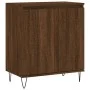 Plywood brown oak sideboard 60x35x70 cm by vidaXL, Sideboards - Ref: Foro24-827163, Price: 67,49 €, Discount: %