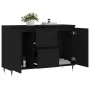 Schwarzes Sideboard aus Holzwerkstoff, 104 x 35 x 70 cm von vidaXL, Sideboards - Ref: Foro24-827197, Preis: 102,75 €, Rabatt: %