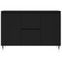 Aparador de madera de ingeniería negro 104x35x70 cm de vidaXL, Aparadores - Ref: Foro24-827197, Precio: 97,79 €, Descuento: %