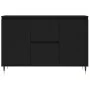Schwarzes Sideboard aus Holzwerkstoff, 104 x 35 x 70 cm von vidaXL, Sideboards - Ref: Foro24-827197, Preis: 102,75 €, Rabatt: %