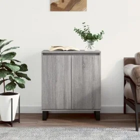 Sonoma gray plywood sideboard 60x35x70 cm by vidaXL, Sideboards - Ref: Foro24-827170, Price: 77,45 €, Discount: %