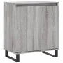 Sonoma graues Sperrholz-Sideboard 60x35x70 cm von vidaXL, Sideboards - Ref: Foro24-827170, Preis: 77,45 €, Rabatt: %