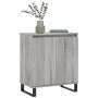 Sonoma graues Sperrholz-Sideboard 60x35x70 cm von vidaXL, Sideboards - Ref: Foro24-827170, Preis: 78,65 €, Rabatt: %