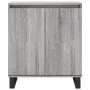 Sonoma graues Sperrholz-Sideboard 60x35x70 cm von vidaXL, Sideboards - Ref: Foro24-827170, Preis: 77,45 €, Rabatt: %