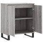 Sonoma graues Sperrholz-Sideboard 60x35x70 cm von vidaXL, Sideboards - Ref: Foro24-827170, Preis: 78,65 €, Rabatt: %