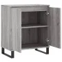 Sonoma graues Sperrholz-Sideboard 60x35x70 cm von vidaXL, Sideboards - Ref: Foro24-827170, Preis: 77,45 €, Rabatt: %