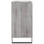 Sonoma graues Sperrholz-Sideboard 60x35x70 cm von vidaXL, Sideboards - Ref: Foro24-827170, Preis: 78,65 €, Rabatt: %